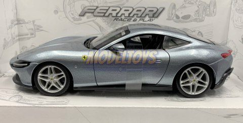 FERRARI Roma silver model 1:24 Bburago 26029 FERRARI Roma silver model 1:24 Bburago 26029