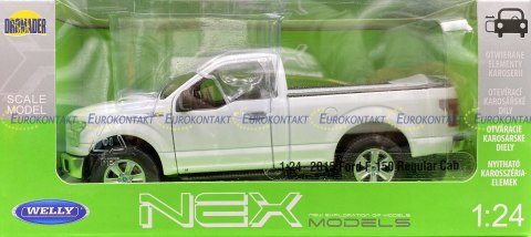 FORD F-150 Regular Cab 2015 model 24063 Welly 1:24