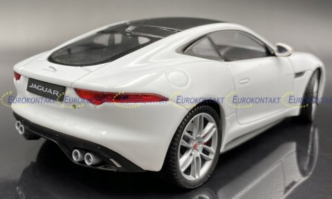 Jaguar F-Type Coupe white model 1:24 Welly 24060 Jaguar F-Type Coupe white model 1:24 Welly 24060