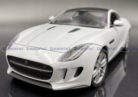 Jaguar F-Type Coupe white model 1:24 Welly 24060 Jaguar F-Type Coupe white model 1:24 Welly 24060