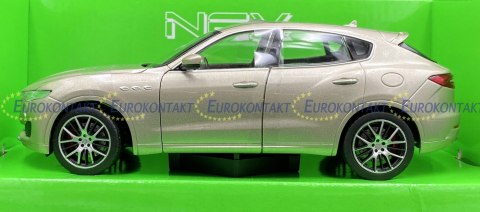 MASERATI LEVANTE gold model WELLY 1:24 MASERATI LEVANTE gold model WELLY 1:24