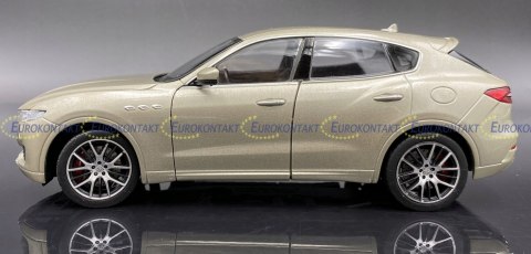 MASERATI LEVANTE gold model WELLY 1:24 MASERATI LEVANTE gold model WELLY 1:24