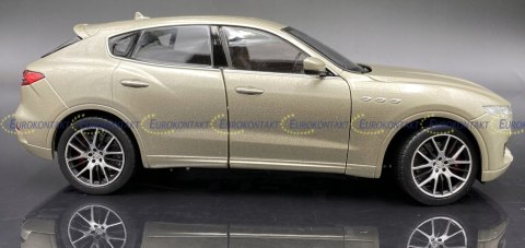 MASERATI LEVANTE gold model WELLY 1:24 MASERATI LEVANTE gold model WELLY 1:24