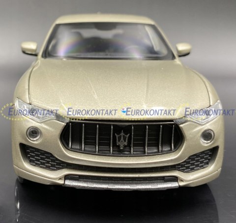MASERATI LEVANTE gold model WELLY 1:24 MASERATI LEVANTE gold model WELLY 1:24