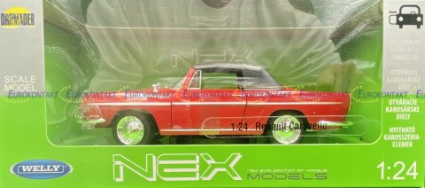 Renault Caravelle1964 model 24068H Welly 1:24 Renault Caravelle1964 model 24068H Welly 1:24