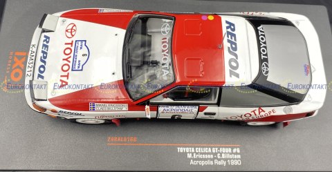 Toyota Celica GT-4 #6 Ericsson 1990 model IXO 1:24 Toyota Celica GT-4 #6 Ericsson 1990 model IXO 1:24