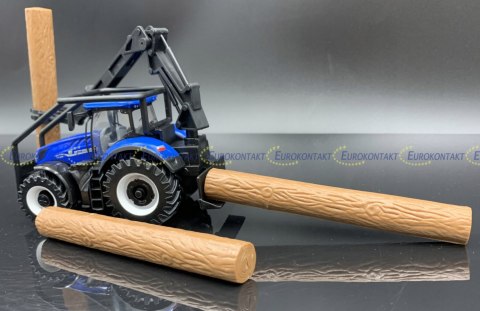 Traktor leśny New Holland napęd BBURAGO metal Traktor leśny New Holland napęd BBURAGO metal