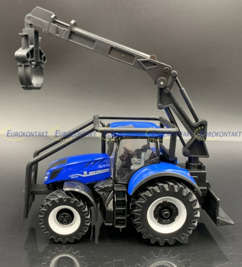 Traktor leśny New Holland napęd BBURAGO metal Traktor leśny New Holland napęd BBURAGO metal