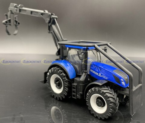 Traktor leśny New Holland napęd BBURAGO metal Traktor leśny New Holland napęd BBURAGO metal