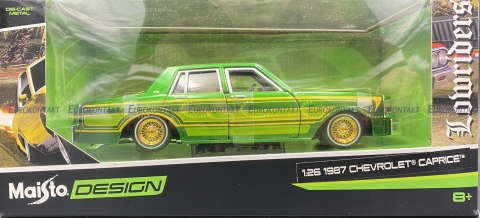 Chevrolet CAPRICE lowrider 1987 1:26 Maisto 31044 Chevrolet CAPRICE lowrider 1987 1:26 Maisto 31044