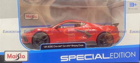 Chevrolet CORVETTE Stingray 2020 1:24 Maisto 31534 Chevrolet CORVETTE Stingray 2020 1:24 Maisto 31534