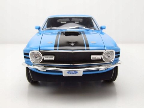 Ford MUSTANG Mach 1 1970 blue 1:18 Maisto 31453