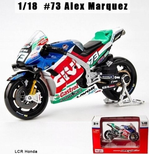 HONDA RC 213V MotoGP Alex Marquez #73 1:18 Maisto HONDA RC 213V MotoGP Alex Marquez #73 1:18 Maisto