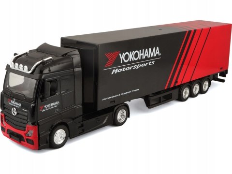 Mercedes Actros naczepa Yokohama Bburago 1:43 Mercedes Actros naczepa Yokohama Bburago 1:43