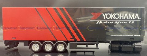 Mercedes Actros naczepa Yokohama Bburago 1:43 Mercedes Actros naczepa Yokohama Bburago 1:43