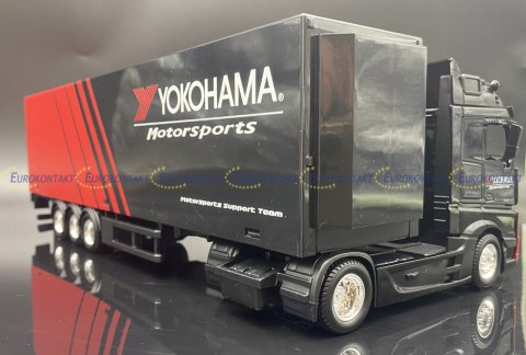 Mercedes Actros naczepa Yokohama Bburago 1:43 Mercedes Actros naczepa Yokohama Bburago 1:43