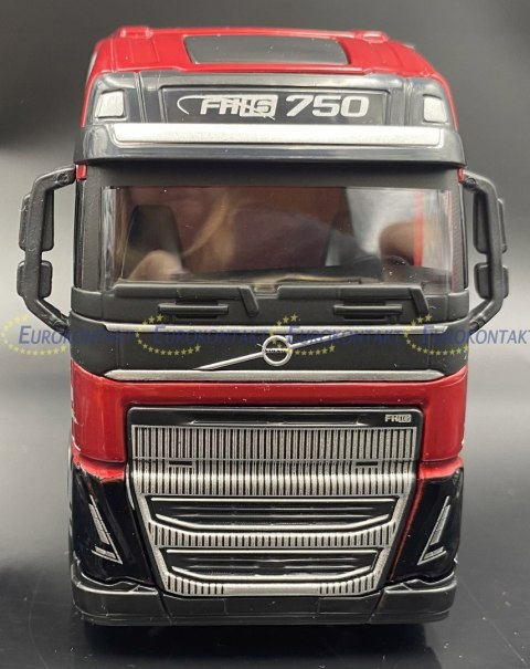 VOLVO FH16 750 Custom Cabs red 32203 Bburago 1:43 VOLVO FH16 750 Custom Cabs red 32203 Bburago 1:43