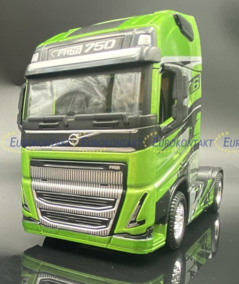 VOLVO FH16 Custom Cabs green 32204 Bburago 1:43 VOLVO FH16 Custom Cabs green 32204 Bburago 1:43