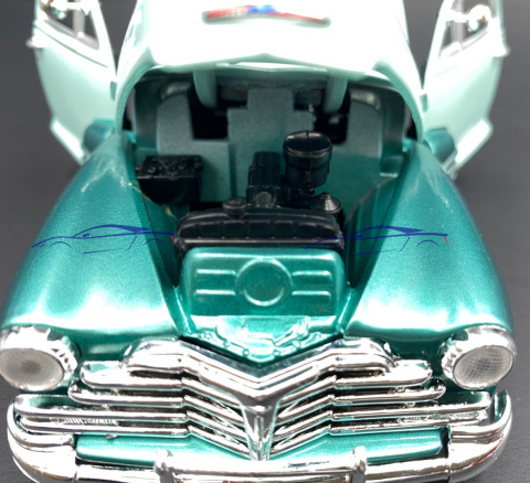 Chevy Aerosedan Fleetline '48 1:24 Motormax 79027 Chevy Aerosedan Fleetline '48 1:24 Motormax 79027