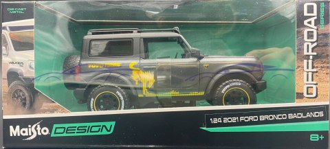 FORD Bronco Badlands '21 1:24 Maisto Design 32541 FORD Bronco Badlands '21 1:24 Maisto Design 32541