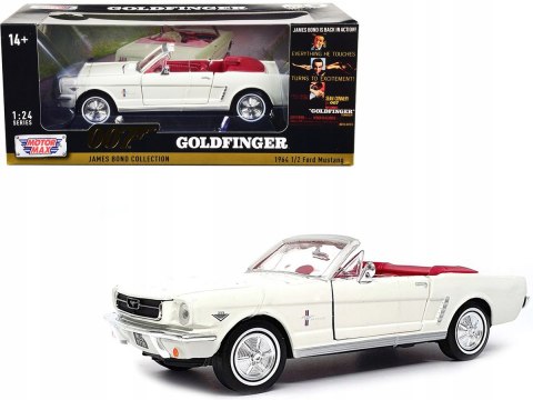 MUSTANG 1/2 1964 James Bond 1:24 Motormax 79852 MUSTANG 1/2 1964 James Bond 1:24 Motormax 79852