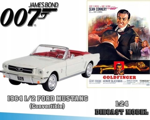MUSTANG 1/2 1964 James Bond 1:24 Motormax 79852 MUSTANG 1/2 1964 James Bond 1:24 Motormax 79852