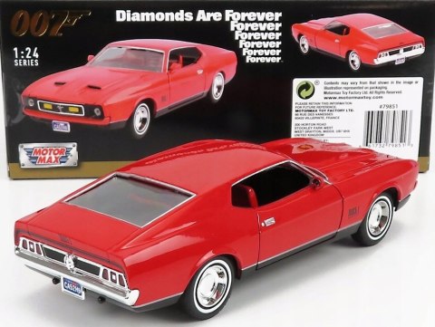MUSTANG Mach I 1971 James Bond 1:24 Motormax 79851 MUSTANG Mach I 1971 James Bond 1:24 Motormax 79851