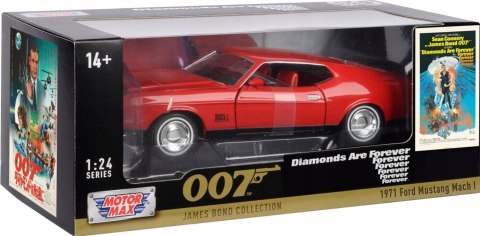 MUSTANG Mach I 1971 James Bond 1:24 Motormax 79851 MUSTANG Mach I 1971 James Bond 1:24 Motormax 79851