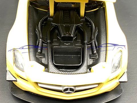 Mercedes Benz SLS AMG GT3 1:24 Motormax 79501 Mercedes Benz SLS AMG GT3 1:24 Motormax 79501
