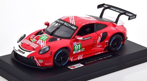 PORSCHE 911 RSR LM 2020 #91 1:24 BBurago 28016 PORSCHE 911 RSR LM 2020 #91 1:24 BBurago 28016