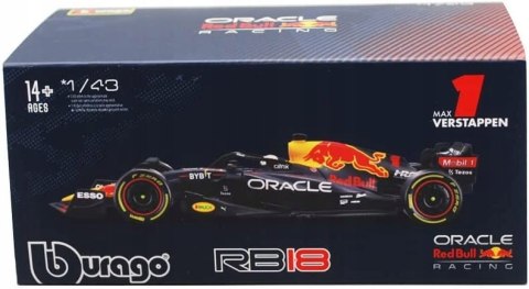 RB18 F1 RedBull 2022 Verstappen KASK BBurago 1:43 RB18 F1 RedBull 2022 Verstappen KASK BBurago 1:43