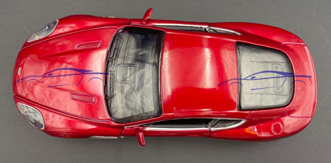 Aston Martin DB9 Coupe 1:24 model Motormax 73321 Aston Martin DB9 Coupe 1:24 model Motormax 73321