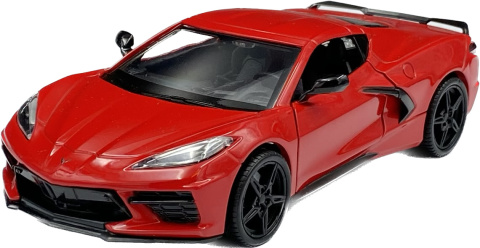 Chevrolet Corvette C8 2020 red 1:24 Motormax 79360 Chevrolet Corvette C8 2020 red 1:24 Motormax 79360