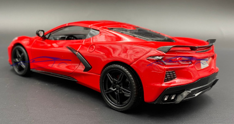 Chevrolet Corvette C8 2020 red 1:24 Motormax 79360 Chevrolet Corvette C8 2020 red 1:24 Motormax 79360