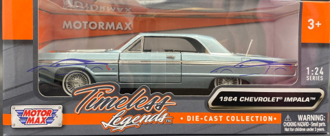 Chevrolet Impala 1964 1:24 Motormax 73259 Chevrolet Impala 1964 1:24 Motormax 73259