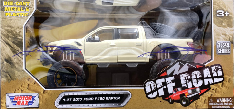 Ford F-150 Raptor 2017 model 1:24 Motormax 79142 Ford F-150 Raptor 2017 model 1:24 Motormax 79142