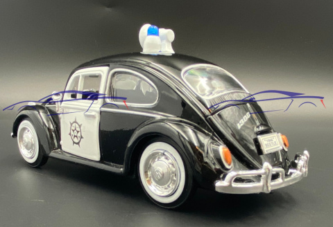 Volkswagen Beetle Police 1966 1:24 Motormax 79578 Volkswagen Beetle Police 1966 1:24 Motormax 79578