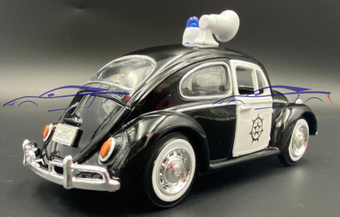 Volkswagen Beetle Police 1966 1:24 Motormax 79578 Volkswagen Beetle Police 1966 1:24 Motormax 79578