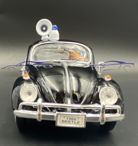 Volkswagen Beetle Police 1966 1:24 Motormax 79578 Volkswagen Beetle Police 1966 1:24 Motormax 79578