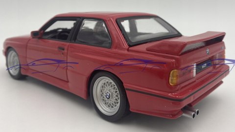 BMW M3 (E30) 1986 1:24 model Bburago 21100 red BMW M3 (E30) 1986 1:24 model Bburago 21100 red