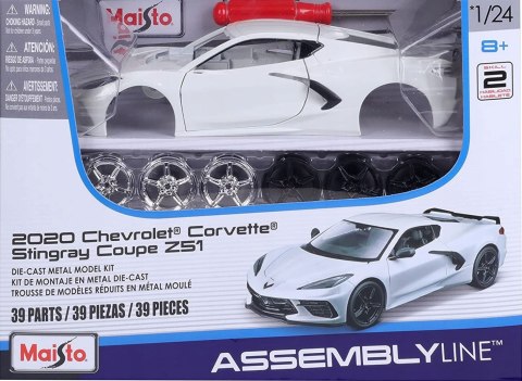 Chevy CORVETTE Z51 2020 1:24 do składania Maisto Chevy CORVETTE Z51 2020 1:24 do składania Maisto