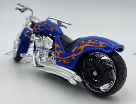 Chopper Iron CUSTOM niebieski:18 Motormax Chopper Iron CUSTOM niebieski:18 Motormax