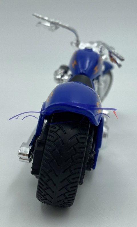 Chopper Iron CUSTOM niebieski:18 Motormax Chopper Iron CUSTOM niebieski:18 Motormax
