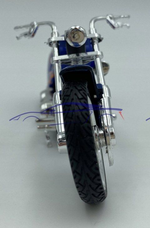 Chopper Iron CUSTOM niebieski:18 Motormax Chopper Iron CUSTOM niebieski:18 Motormax