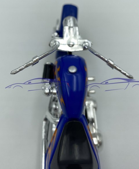Chopper Iron CUSTOM niebieski:18 Motormax Chopper Iron CUSTOM niebieski:18 Motormax