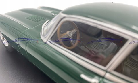 Jaguar E-Type British green 124149 WhiteBox 1:24 Jaguar E-Type British green 124149 WhiteBox 1:24