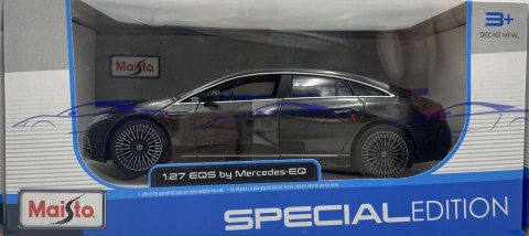 MERCEDES BENZ EQS 2022 1/27 graphite Maisto 32902 MERCEDES BENZ EQS 2022 1/27 graphite Maisto 32902