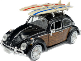 Volkswagen Beetle + surfboards 1:24 Motormax 79591