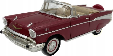 CHEVROLET BEL AIR cabrio 1957 1:18 model LDC 92108 CHEVROLET BEL AIR cabrio 1957 1:18 model LDC 92108