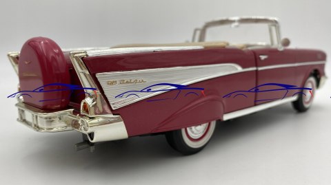 CHEVROLET BEL AIR cabrio 1957 1:18 model LDC 92108 CHEVROLET BEL AIR cabrio 1957 1:18 model LDC 92108